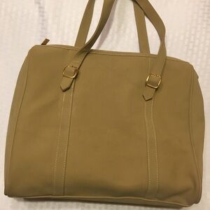 Beige Small Traveler Bag